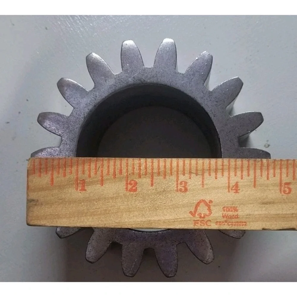 Set of 3 Faux Metal Industrial Gears - Steampunk Cog Props Room Decor